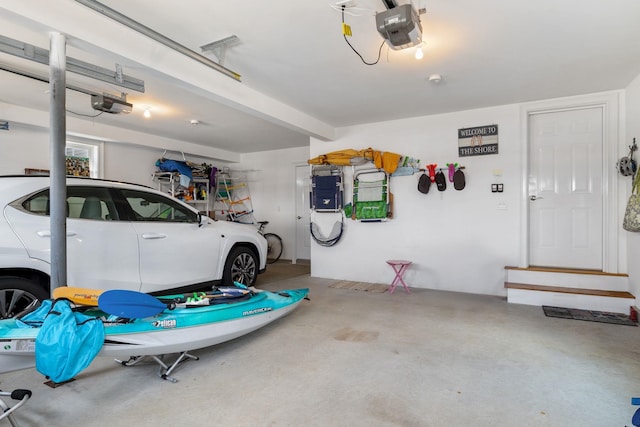 5 Fellows Ave, Hampton, NH 03842 - garage featuring a garage door opener