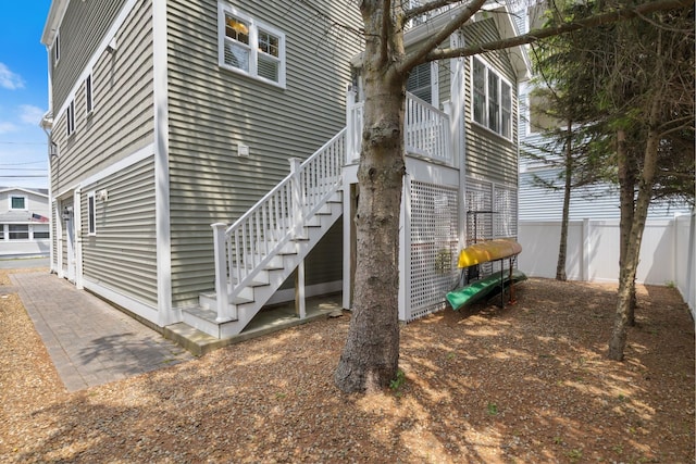 5 Fellows Ave, Hampton, NH 03842 - view of home's exterior featuring stairs