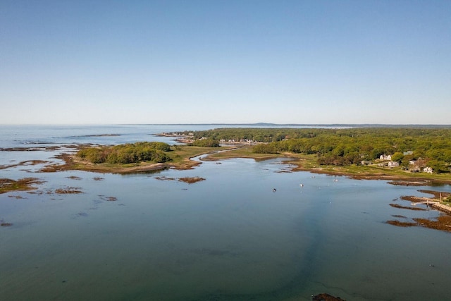 137 Wildes District Rd, Kennebunkport, ME 04046 - water view featuring a heavily wooded area
