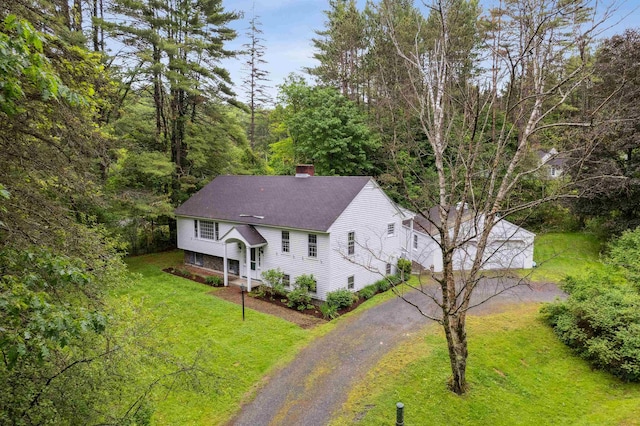 8 Willow Spring Ln, Hanover, NH 03755 - view from above of property