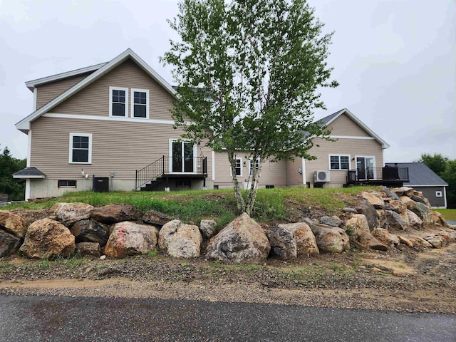 22 John Hardie Way, Chichester, NH 03234 - view of property exterior featuring a central air condition unit