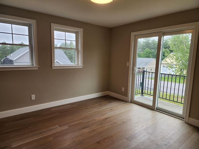 22 John Hardie Way, Chichester, NH 03234 - unfurnished room featuring wood-type flooring and baseboards