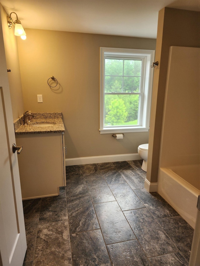 22 John Hardie Way, Chichester, NH 03234 - bathroom featuring vanity and stone finish floors