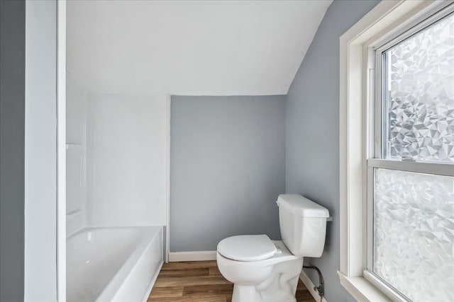 10 Lafountain St, Winooski, VT 05404 - bathroom with toilet and wood finished floors
