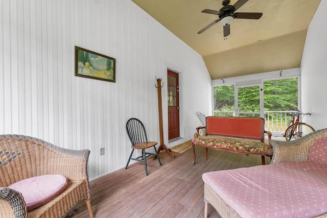 4 June Bug Ln, Wolfeboro, NH 03894 - sunroom / solarium featuring vaulted ceiling