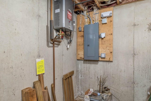 481 New Orchard Rd, Epsom, NH 03234 - utilities with electric panel