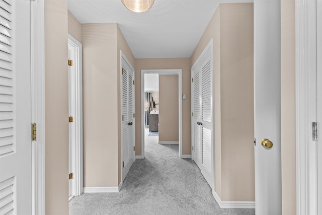 214 Upper Hollow Rd, Stowe, VT 05672 - corridor with carpet flooring and baseboards