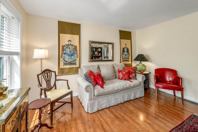 148 Deer Meadow Rd, Pittsfield, NH 03263 - living area with wood finished floors and baseboards