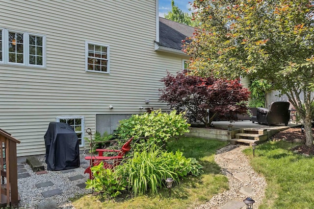 148 Deer Meadow Rd, Pittsfield, NH 03263 - rear view of house with a shingled roof