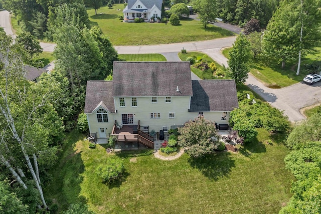 148 Deer Meadow Rd, Pittsfield, NH 03263 - view of subject property with a tree filled landscape