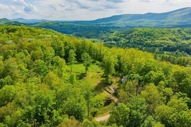 417 Maple Hill Rd, Arlington, VT 05250 - aerial view of a heavily wooded area