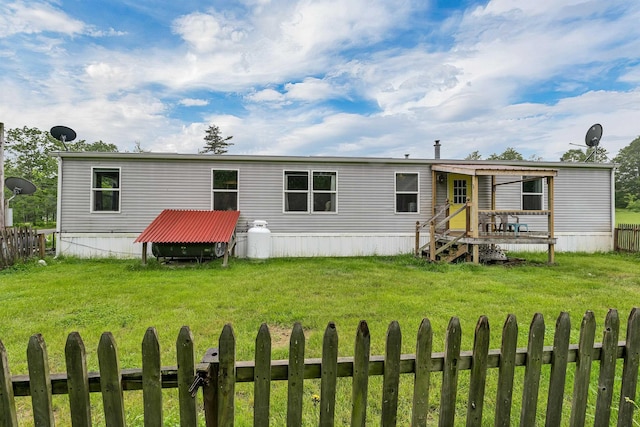 205 Windsor Rd, Hillsborough, NH 03244 - rear view of house