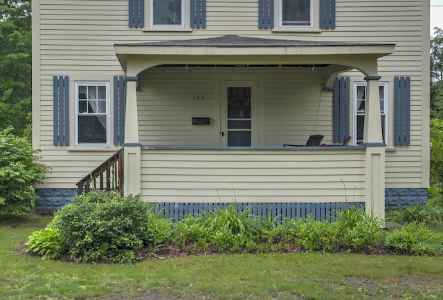 382 Park Ave, Keene, NH 03431 - doorway to property featuring a porch