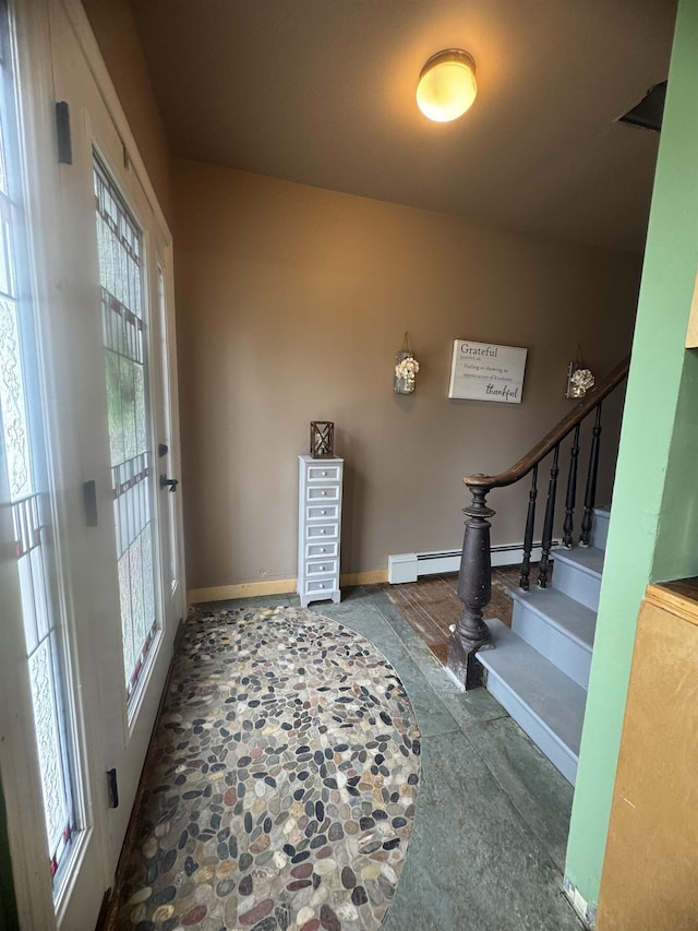 2940 Rte 30, Castleton, VT 05732 - foyer featuring healthy amount of natural light and stairway