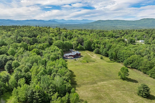 3 Simon Hill Rd, Ossipee, NH 03864 - view from above of property with mountains