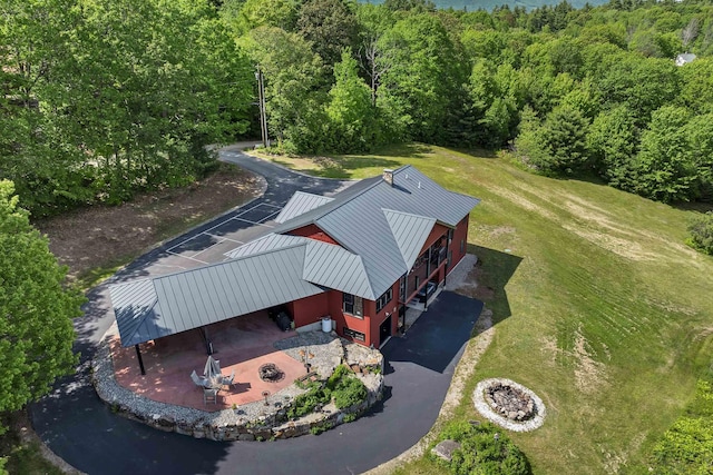 3 Simon Hill Rd, Ossipee, NH 03864 - view of subject property featuring a heavily wooded area