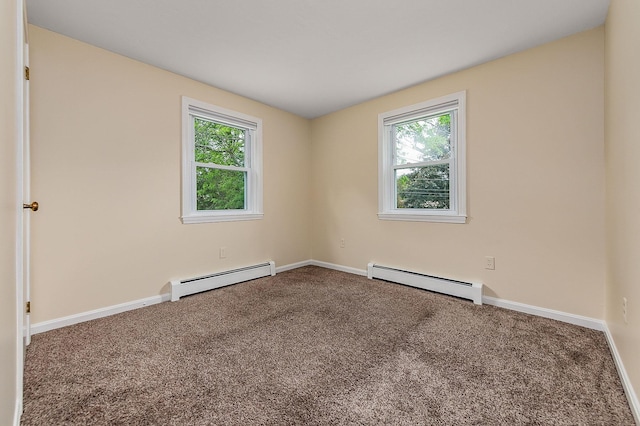 2 Littlehale Rd, Durham, NH 03824 - carpeted spare room with a baseboard heating unit
