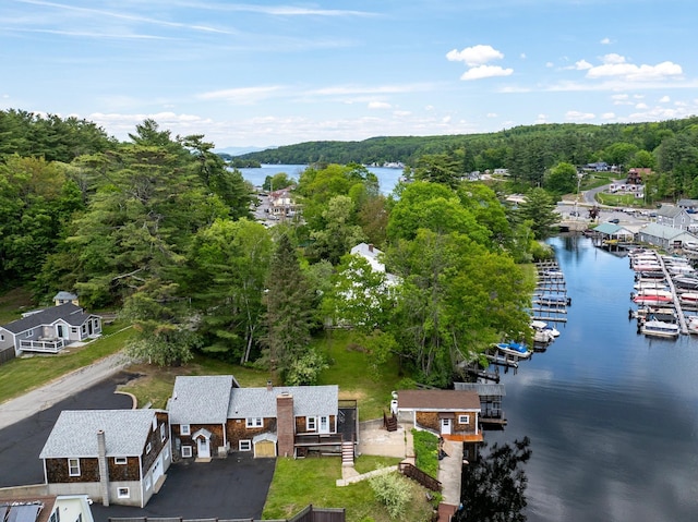 23 Riverlake St, Alton, NH 03810 - drone / aerial view of a nearby body of water