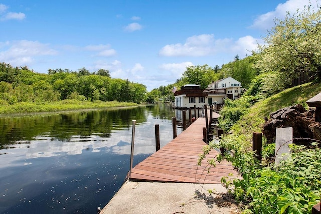23 Riverlake St, Alton, NH 03810 - dock area featuring a water view