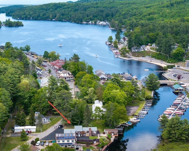 23 Riverlake St, Alton, NH 03810 - drone / aerial view of a nearby body of water
