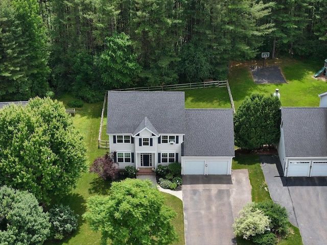 343 Cobblestone Cir S, Burlington, VT 05403 - aerial view of property and surrounding area