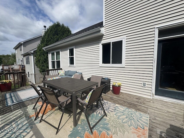 343 Cobblestone Cir S, Burlington, VT 05403 - deck with outdoor dining area