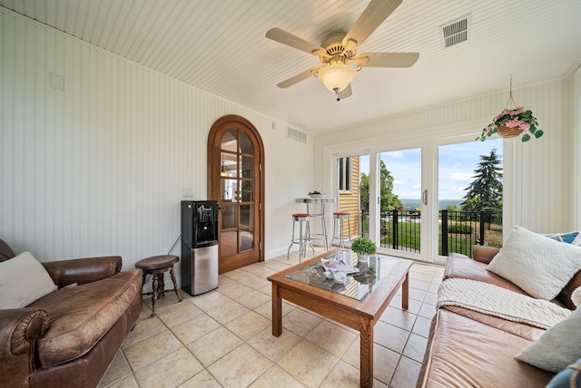 3 Baldwin Ln, Bedford, NH 03110 - living area featuring ceiling fan