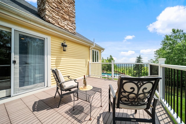 3 Baldwin Ln, Bedford, NH 03110 - view of wooden terrace