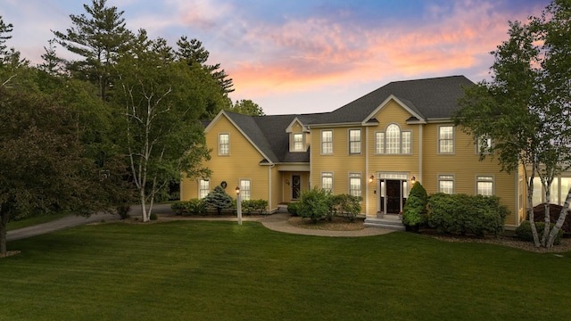 3 Baldwin Ln, Bedford, NH 03110 - view of front of home featuring a lawn