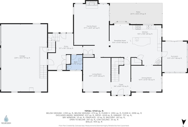 3 Baldwin Ln, Bedford, NH 03110 - view of floor plan / room layout