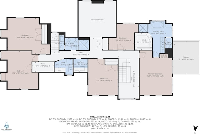3 Baldwin Ln, Bedford, NH 03110 - view of property floor plan