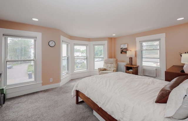 5 School St, Tilton, NH 03276 - bedroom with multiple windows, carpet floors, and recessed lighting