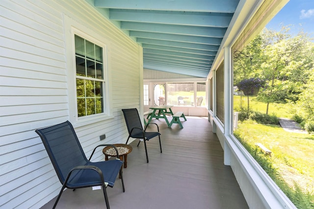 121 Main St, New Ipswich, NH 03071 - view of wooden terrace