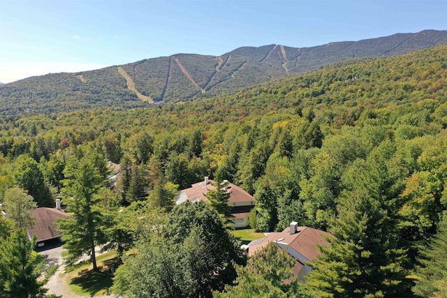 149 Club Sugarbush N Rd, Warren, VT 05674 - bird's eye view of a forest and mountains