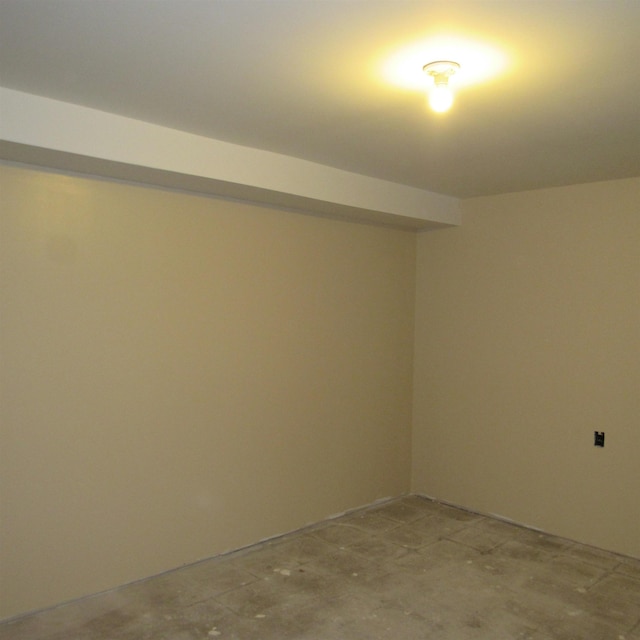 129 Chestnut St, Claremont, NH 03743 - empty room featuring unfinished concrete flooring