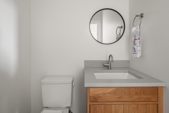 3148 Mountain Rd Unit B, Stowe, VT 05672 - bathroom with vanity and toilet