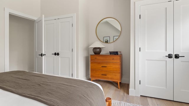 3148 Mountain Rd Unit B, Stowe, VT 05672 - bedroom featuring wood finished floors and a closet