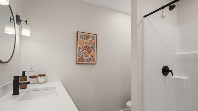 3148 Mountain Rd Unit B, Stowe, VT 05672 - full bathroom featuring a shower and vanity