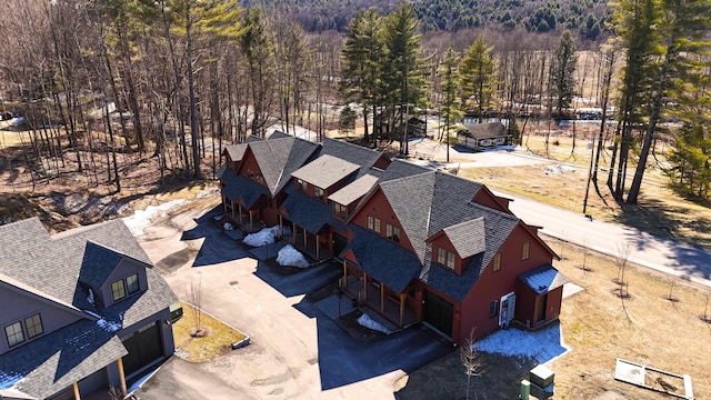 3148 Mountain Rd Unit B, Stowe, VT 05672 - view of subject property with a forest