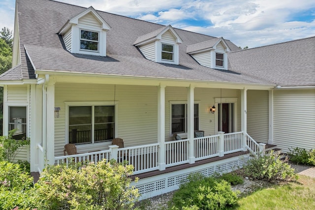 85 Blueberry Hill Rd, Meredith, NH 03253 - cape cod-style house with covered porch and roof with shingles
