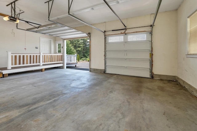 85 Blueberry Hill Rd, Meredith, NH 03253 - garage with a garage door opener