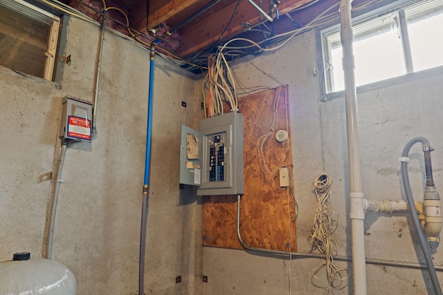 26 Old Mill Rd, Ossipee, NH 03890 - utility room with electric panel