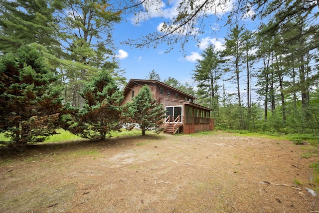 26 Old Mill Rd, Ossipee, NH 03890 - view of side of property