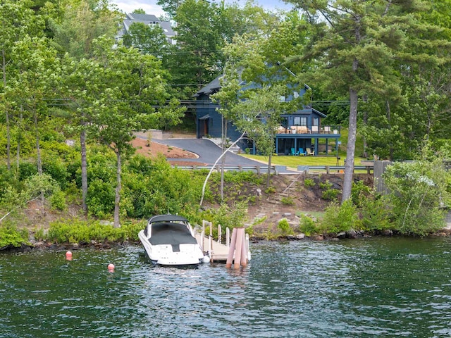 5 Michaels Way, Laconia, NH 03246 - dock area with a water view