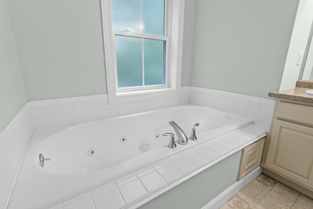 243 Drakeside Rd Unit 7, Hampton, NH 03842 - full bathroom with vanity and a whirlpool tub