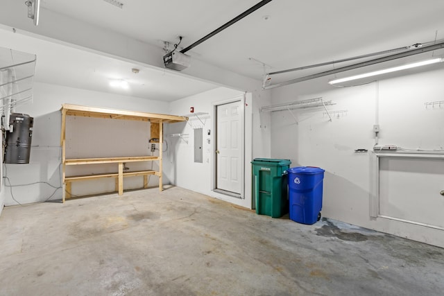 243 Drakeside Rd Unit 7, Hampton, NH 03842 - garage with a garage door opener and electric panel