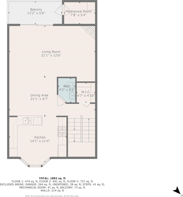 243 Drakeside Rd Unit 7, Hampton, NH 03842 - view of property floor plan