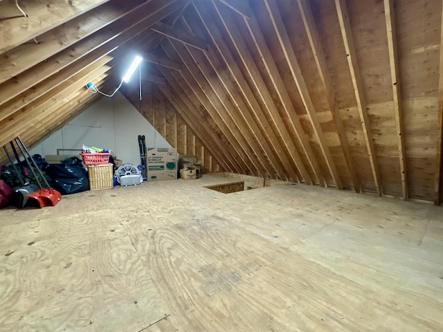 114 Snow Pond Rd, Concord, NH 03301 - view of unfinished attic