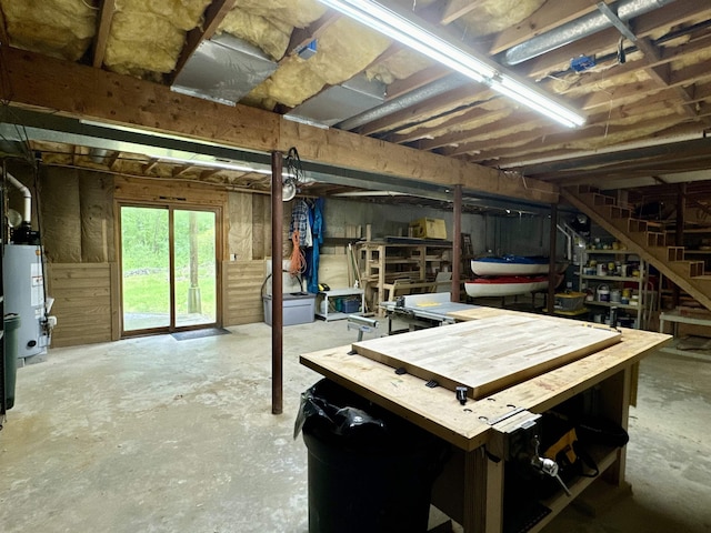 114 Snow Pond Rd, Concord, NH 03301 - below grade area with water heater