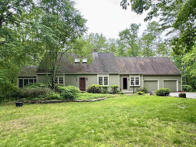 114 Snow Pond Rd, Concord, NH 03301 - view of front of property featuring an attached garage, a front yard, and driveway